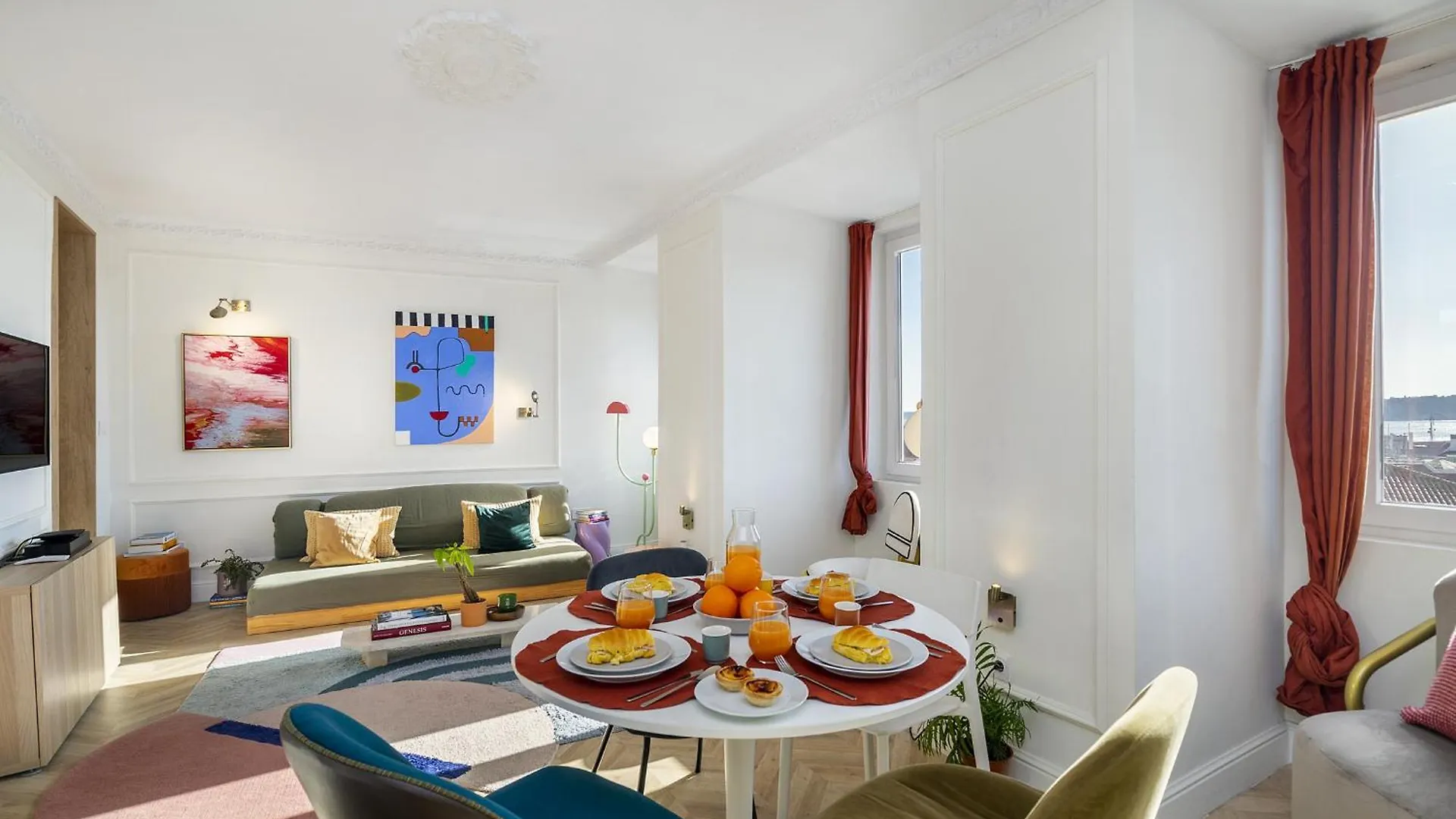 Whome Historic Centre Modern Masterpiece W River Views Lisboa شقة